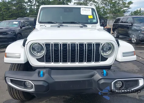 2024 Jeep Wrangler 4Xe Sahara 4Xe from USA, damaged, VIN 1C4RJXP68RW226594